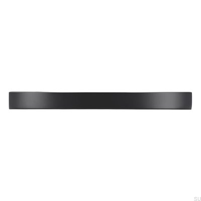 Poignée de meuble allongée 2502 128 Métal Noir Mat