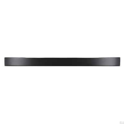 Poignée de meuble allongée 2502 160 Métal Noir Mat