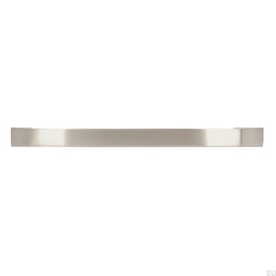 Poignée de meuble allongée 2502 160 Argent brossé