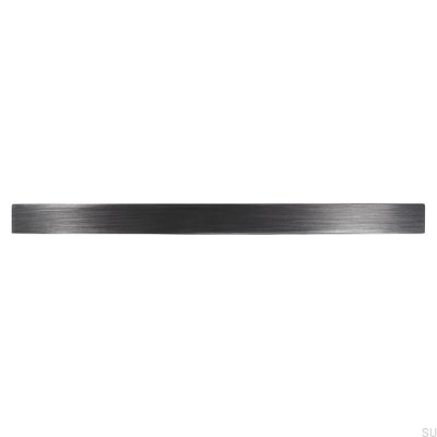 Poignée de meuble allongée 2502 160 Argent antique brossé