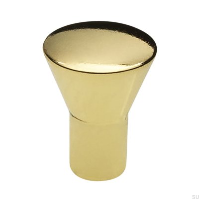 Bouton de meuble 819 Or Poli