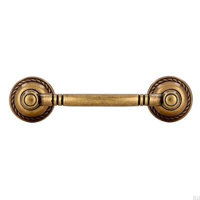 Poignée de meuble allongée 812 64 Bronze Antique