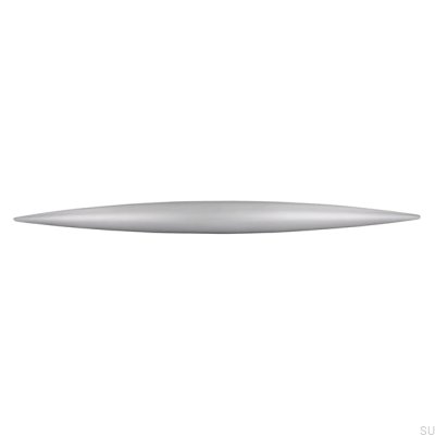 Poignée de meuble allongée 809 128 Chrome mat
