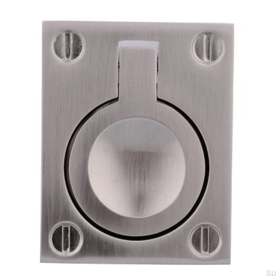 Poignée de meuble encastrée 753 32 Argent Brossé