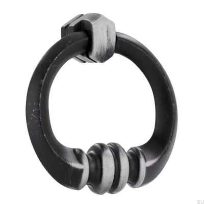 Poignée de meuble ronde 564 Argent Antique