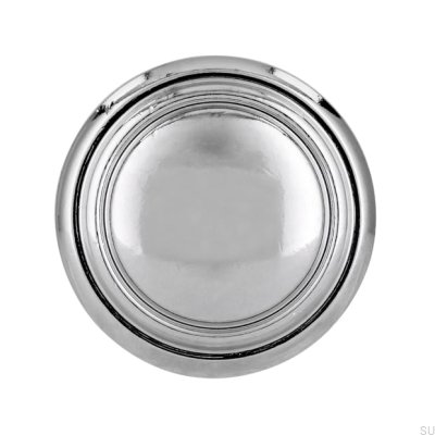 Bouton de meuble 489 26 Chrome poli