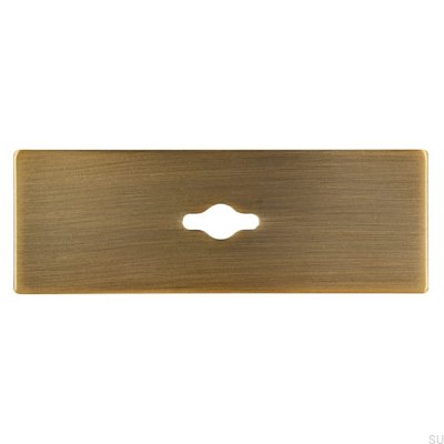 Bouton Pad 2511 Or Antique Brossé