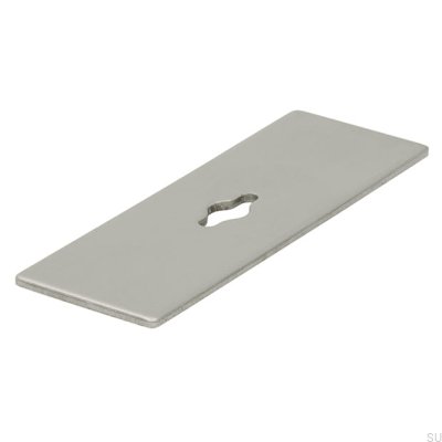 Bouton Pad 2511 Argent Brossé