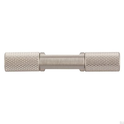 Bouton de meuble T-Bar 2509 Argent brossé
