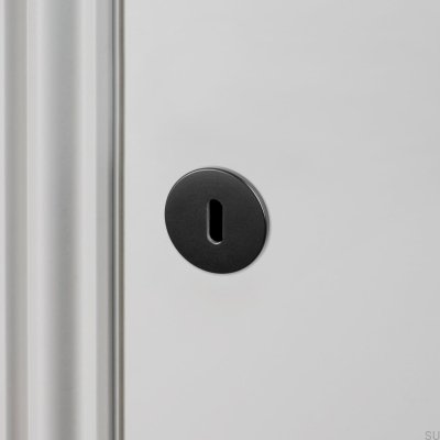 Panneau droit traditionnel en acier noir de 27 mm