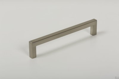 Poignée de meuble oblongue U 0056192 Nickel brossé