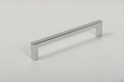 Poignée de meuble allongée U 0056492 Chrome poli