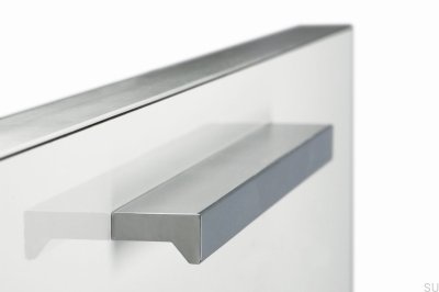Poignée de meuble Angle 300 Chrome poli