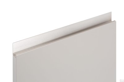 Poignée de meuble Edge Jey 297 Aluminium Argent