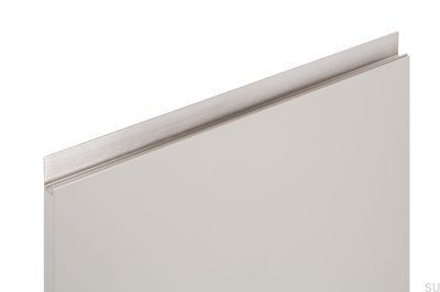 Poignée de meuble Edge Jey 597 Aluminium Argent