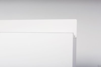 Jey 697 edge poignée de meuble Aluminium Blanc Mat