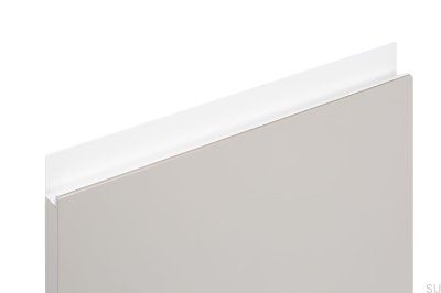 Poignée de meuble Edge Jey 347 Aluminium Blanc Mat