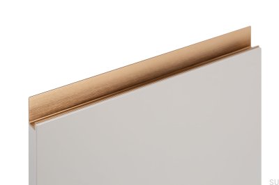 Poignée de meuble Jey 397 edge Aluminium Or Cava