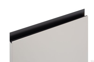 Poignée de meuble Edge Jey 347 Aluminium Noir