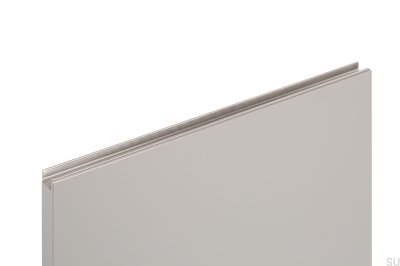 Poignée de bord de meuble Jey2 297 Aluminium Silver