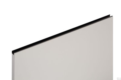 Poignée de bord de meuble Jey2 597 Aluminium noir