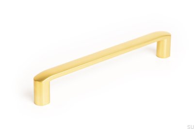 Poignée de meuble longitudinale Roma 160 Gold Brushed