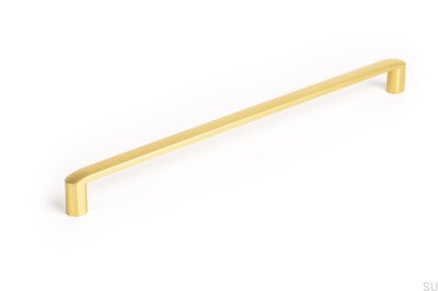 Poignée de meuble longitudinale Roma 320 Gold Brushed