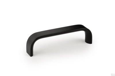 Sense Mini 96 Poignée de Meuble Fendue Aluminium Noir