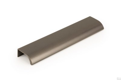 Poignée de meuble Edge She 128 argent métallisé