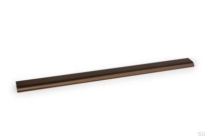 She 544 Edge Poignée De Meuble Aluminium Brun
