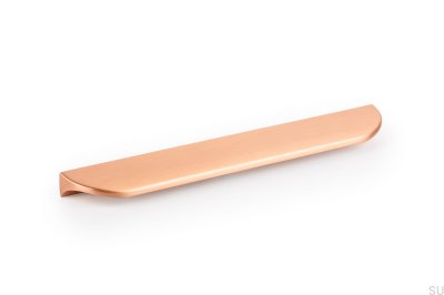 Poignée de meuble longue Nick 160 Cuivre brossé