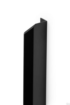 Poignée de meuble Vann 1200 edge, Aluminium Noir