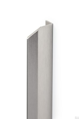 Poignée de meuble bord Vann 1200. Argent aluminium brossé