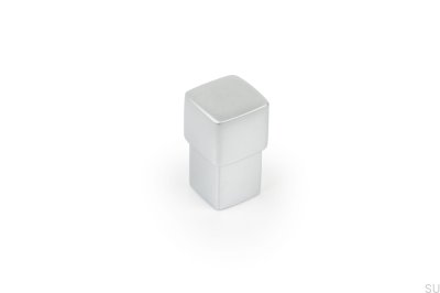 Bouton de meuble Boxx chrome mat