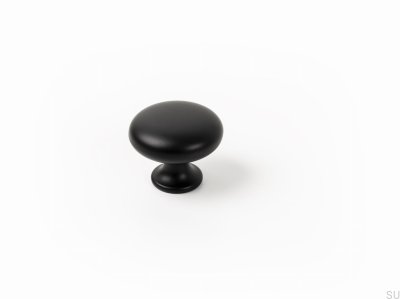 Bouton de meuble Duke Metal noir