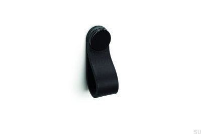 Poignée de meuble Flexa 70 Cuir Noir