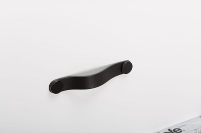 Poignée de meuble Flexa 128 Cuir Noir