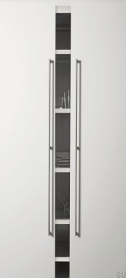 Poignée de meuble longue Graf Mini 1178 Argent