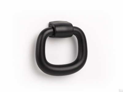 Bouton de meuble Pendentif Métal Noir Mat