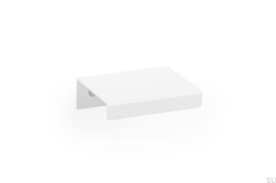 Bordure de meuble Poignée de meuble Way 32 Aluminium blanc