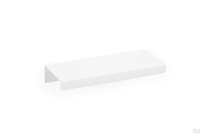 Poignée de meuble Edge Way 64 Aluminium blanc