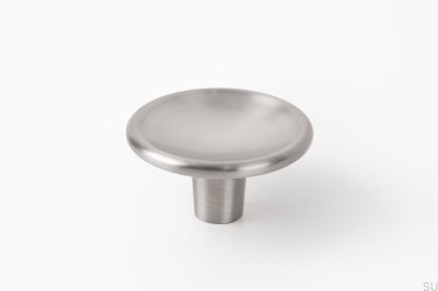 Bouton de meuble Disc 38 Nickel brossé