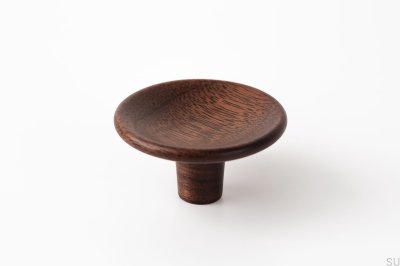 Bouton de meuble Disc 38 Bois Noyer