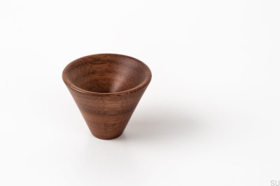Bouton de meuble Conic 29 Bois Noyer