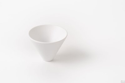Bouton de meuble Conic 29 Métal Blanc Mat