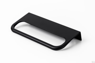 Bordure de meuble poignée de meuble Rim Metal Black Mat