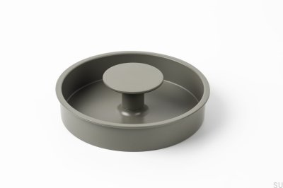 Poignée de meuble encastrée Dipo Gris Vert