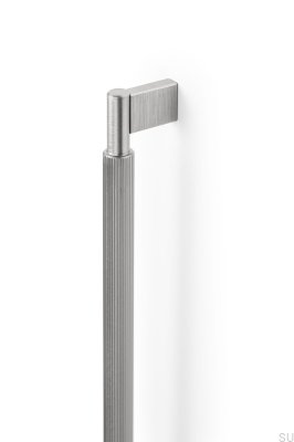 Poignée de meuble Arpa 1178, aluminium, argent, brossé
