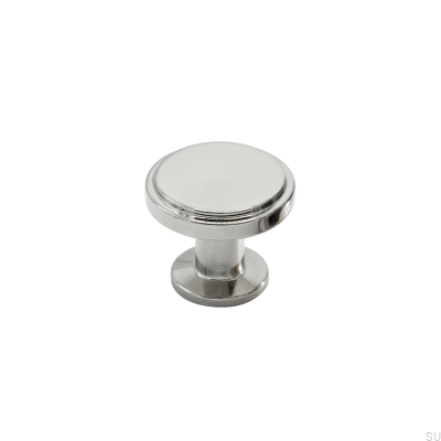 Bouton de meuble Uno Laiton Nickelé