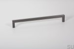 0056128Z31 U - CC128L136mm handle brushed grey Uchwyty meblowy podłużny Skandynawskie Uchwyty Scandinavian Handles (2)
